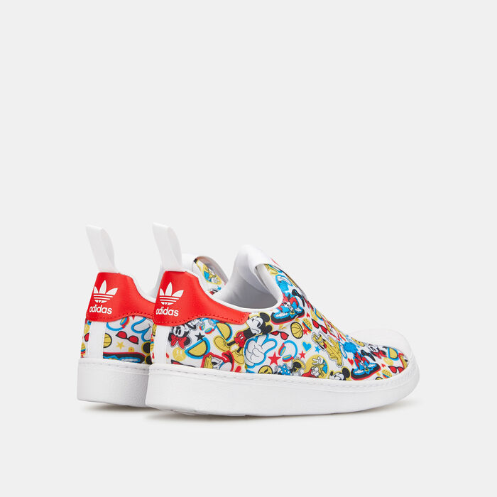 adidas Originals Kids' Originals x Disney Mickey Superstar 360 Shoe Blue adidas Originals Kids' Originals x Disney Mickey Superstar 360 Shoe Blue image number 2
