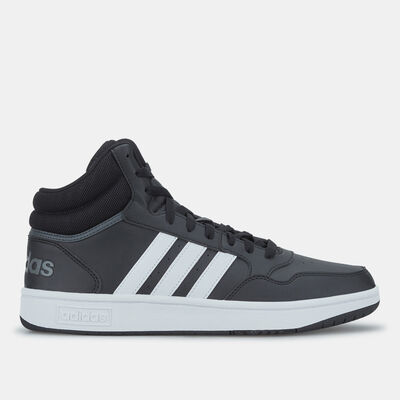 adidas Men's Hoops 3.0 Mid Classic Vintage Shoe Black adidas Men's Hoops 3.0 Mid Classic Vintage Shoe Black