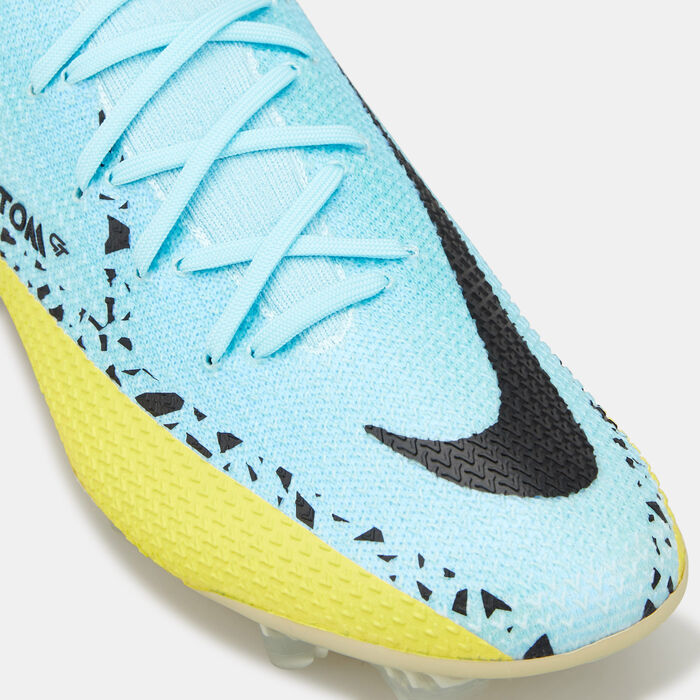 Nike Men's Phantom GT2 Elite Firm-Ground Football Shoe Blue Nike Men's Phantom GT2 Elite Firm-Ground Football Shoe Blue image number 4