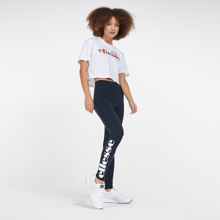 ellesse Women's Solos Leggings Blue ellesse Women's Solos Leggings Blue image number 2