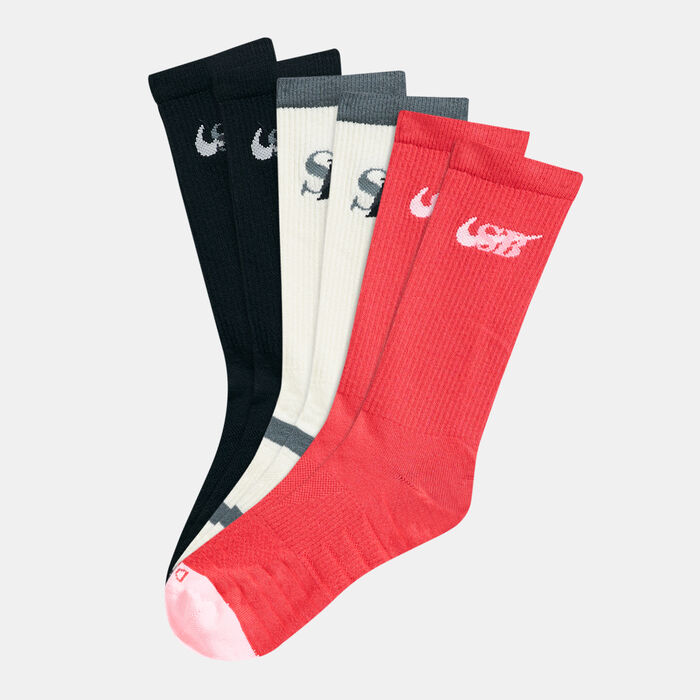 Nike SB Everyday Max Skate Socks (3 Pack) Grey Nike SB Everyday Max Skate Socks (3 Pack) Grey image number 0