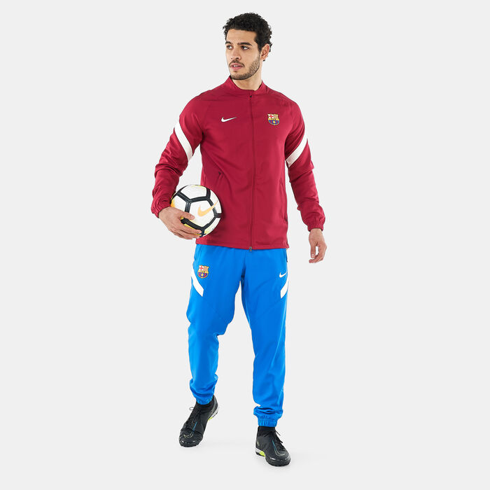 Nike Men's Dri-FIT F.C. Barcelona Strike Tracksuit Red Nike Men's Dri-FIT F.C. Barcelona Strike Tracksuit Red image number 2