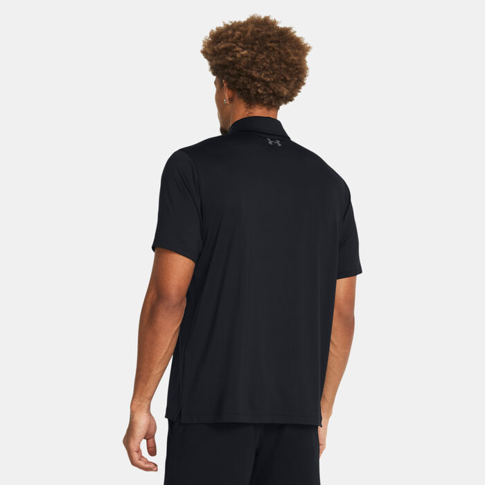 Under Armour Men's Tee To Green Golf Polo Shirt Black image number 1
