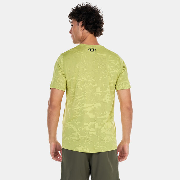 Under Armour Men's UA Tech™ Vent Training T-Shirt yellow image number 1