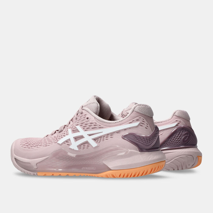 ASICS Women's GEL-RESOLUTION 9 Tennis Shoes Purple ASICS Women's GEL-RESOLUTION 9 Tennis Shoes Purple image number 2