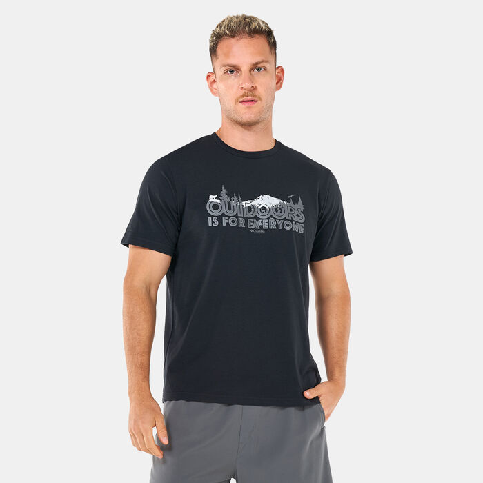 Columbia Men's Sun Trek™ Short Sleeve Graphic T-Shirt Black Columbia Men's Sun Trek™ Short Sleeve Graphic T-Shirt Black image number 0
