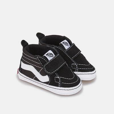 Vans Kids' Sk8-Hi Crib Shoe (Baby & Toddler) Black Vans Kids' Sk8-Hi Crib Shoe (Baby & Toddler) Black