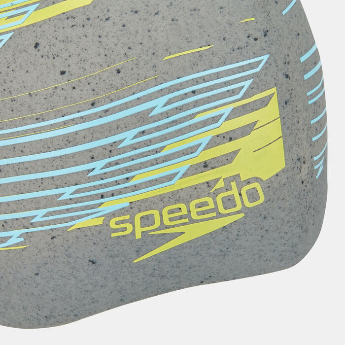 Speedo Plain Moulded Silicone Swimming Cap Orange Speedo Plain Moulded Silicone Swimming Cap Orange image number 2