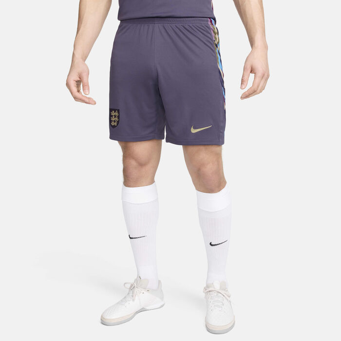 Nike Men's England 2024 Stadium Away Dri-FIT Football Replica Shorts Grey Nike Men's England 2024 Stadium Away Dri-FIT Football Replica Shorts Grey image number 0