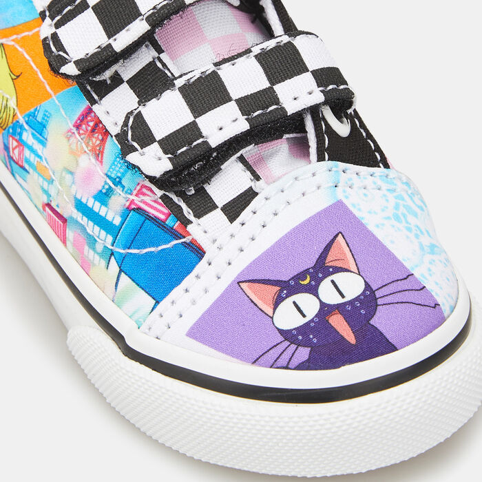 Vans Kids' x Pretty Guardian Sailor Moon Patchwork Old Skool Shoe (Toddler) Blue image number 4