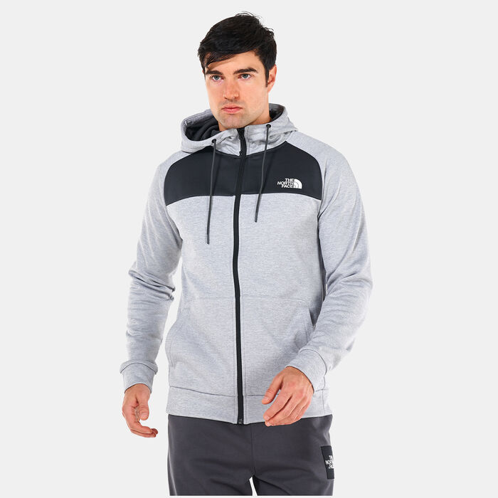 The North Face Men's Reaxion Fleece Hoodie Grey The North Face Men's Reaxion Fleece Hoodie Grey image number 0