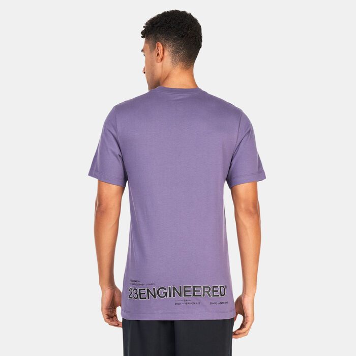 Jordan Men's 23 Engineered T-Shirt Purple Jordan Men's 23 Engineered T-Shirt Purple image number 1