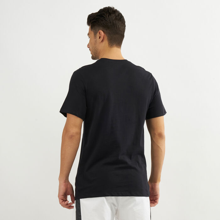 Nike Men's Sportswear Icon Futura T-Shirt Black image number 1