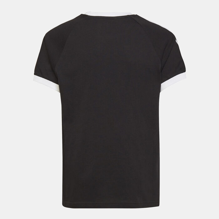 adidas Originals Kids' Adicolor 3-Stripes T-Shirt Black adidas Originals Kids' Adicolor 3-Stripes T-Shirt Black image number 1
