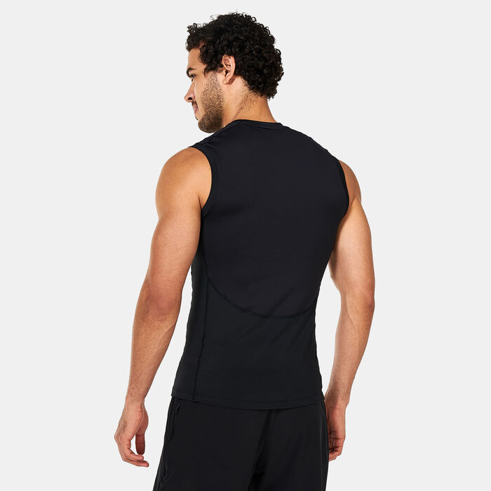adidas Men's Techfit Training Sleeveless T-Shirt Black adidas Men's Techfit Training Sleeveless T-Shirt Black image number 1