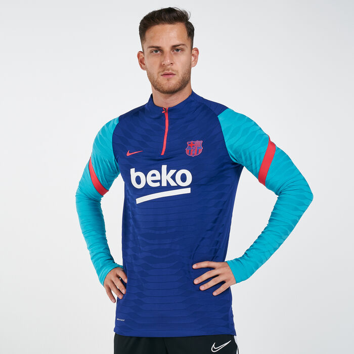 Nike Men's F.C. Barcelona Vaporknit Strike Drill Top Nike Men's F.C. Barcelona Vaporknit Strike Drill Top image number 0