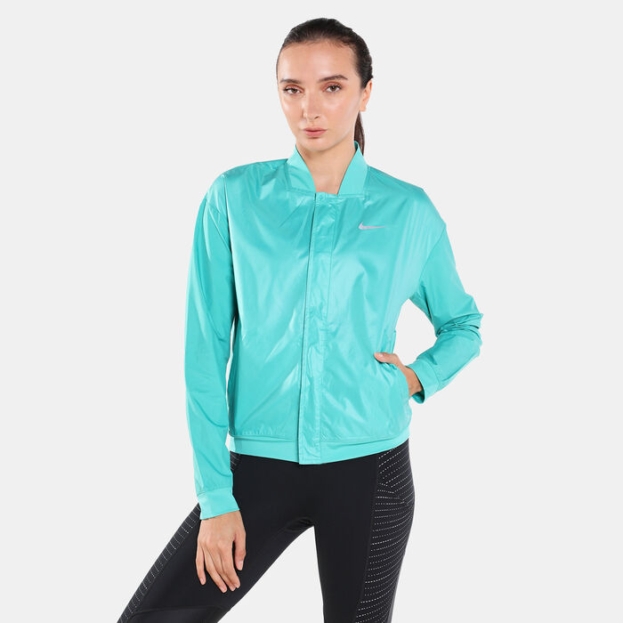 Nike Women's Swoosh Running Jacket Green image number 0
