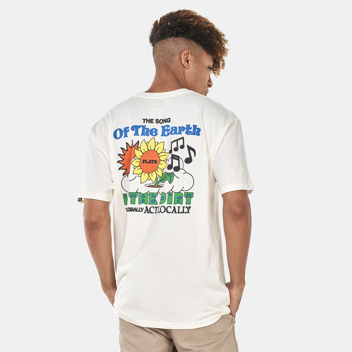 Vans Men's Eco Positivity T-Shirt White Vans Men's Eco Positivity T-Shirt White image number 1