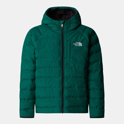 The North Face Kids' Reversible Perrito Full-Zip Hoodie Green