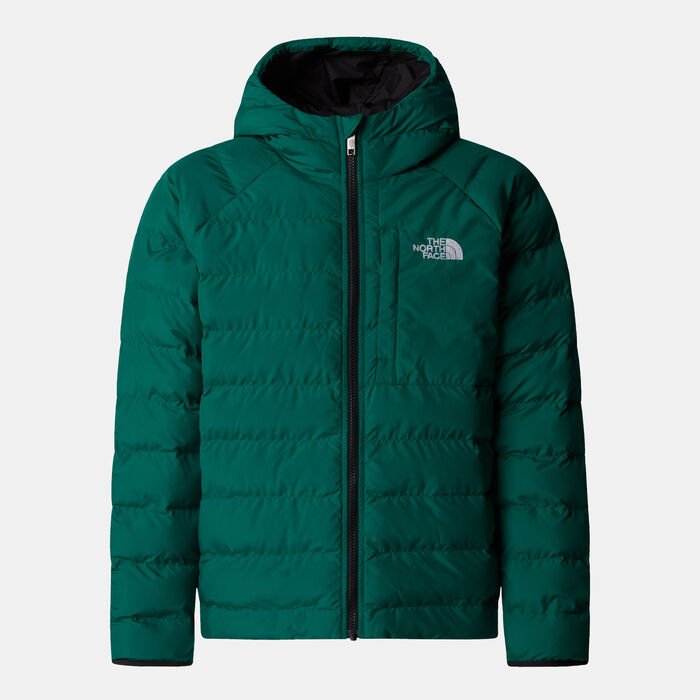 The North Face Kids' Reversible Perrito Full-Zip Hoodie Green image number 0
