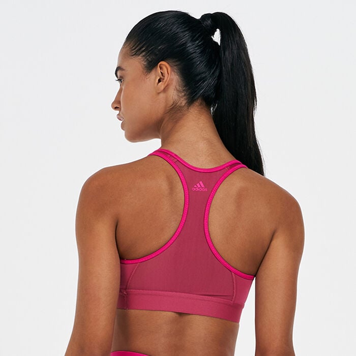 adidas Women's Don't Rest Sports Bra Pink adidas Women's Don't Rest Sports Bra Pink image number 1