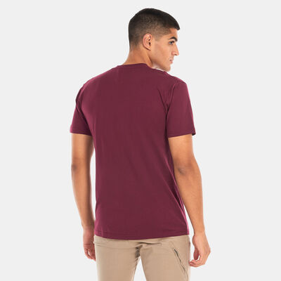 Vans Men's Mini Script-B T-Shirt Red