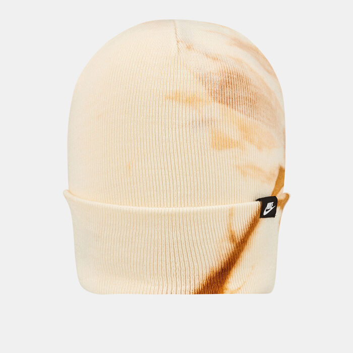 Nike Men's SB Sportswear Allover Print Tie-Dye Beanie White Nike Men's SB Sportswear Allover Print Tie-Dye Beanie White image number 0