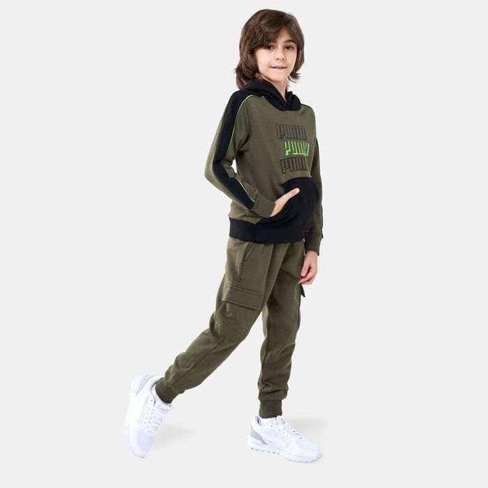 PUMA Kids' Alpha Cargo Sweatpants PUMA Kids' Alpha Cargo Sweatpants image number 2