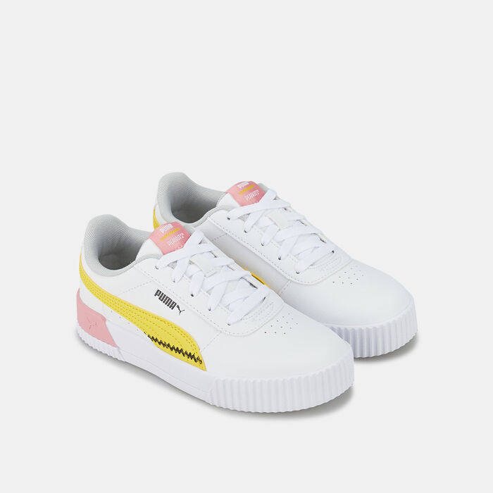 PUMA Kids' X Peanuts Carina Shoe White PUMA Kids' X Peanuts Carina Shoe White image number 1