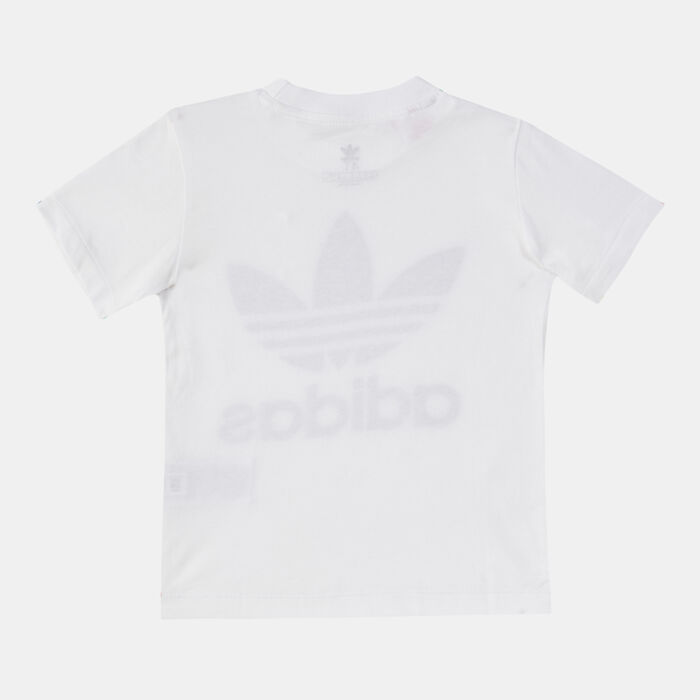 adidas Originals Kids' Trefoil T-Shirt (Baby and Toddler) White adidas Originals Kids' Trefoil T-Shirt (Baby and Toddler) White image number 1