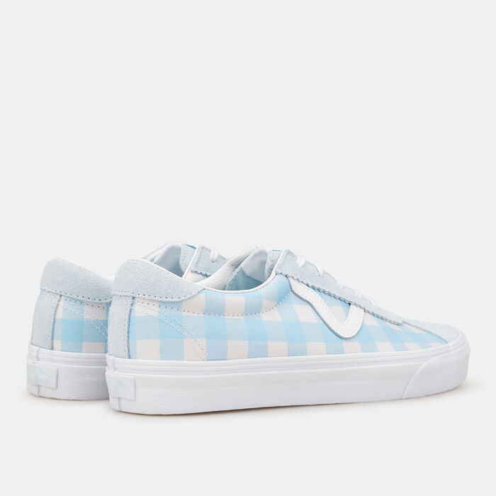 Vans Gingham Sport Unisex Shoe Blue image number 2