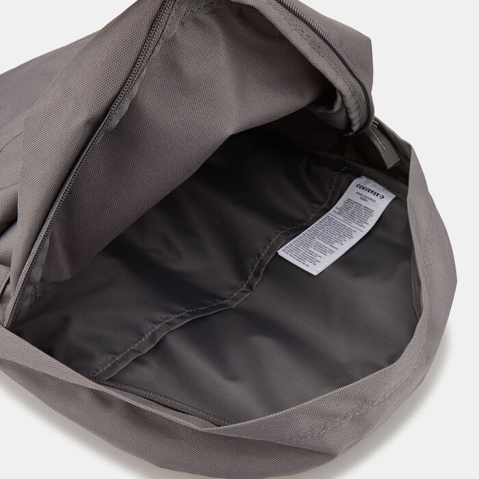 Converse All Star Chuck Patch Backpack Grey Converse All Star Chuck Patch Backpack Grey image number 3