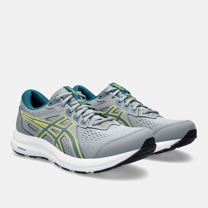ASICS Men's GEL-CONTEND 8 Shoe Grey image number 1