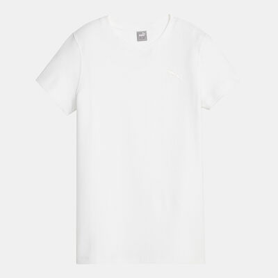PUMA Women's HER Structured T-Shirt White