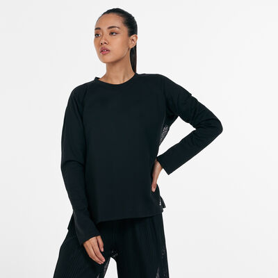 adidas Women's Dance Layering Sweatshirt Black