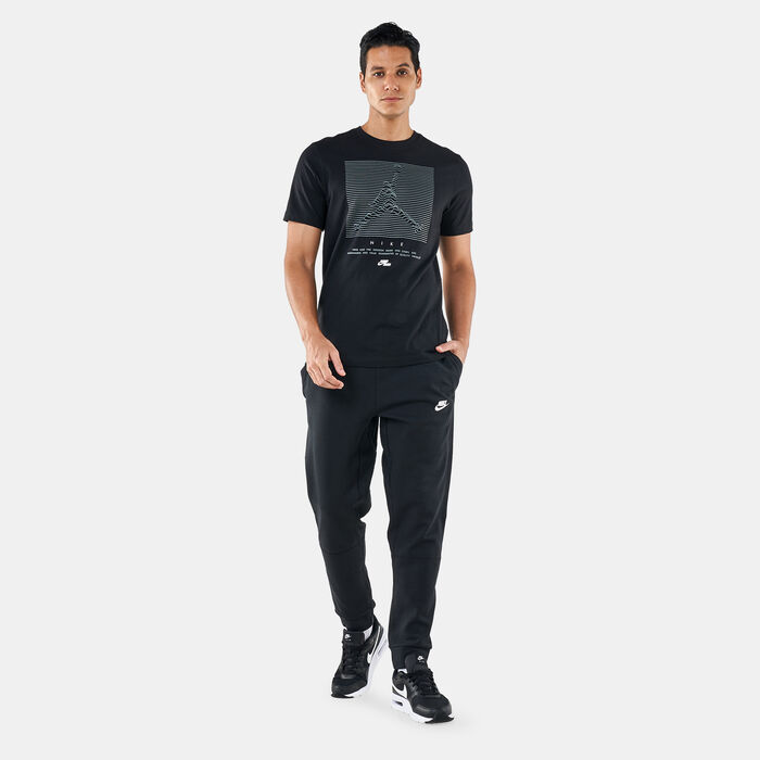 Jordan Men's Jumpman Graphic Print T-Shirt White Jordan Men's Jumpman Graphic Print T-Shirt White image number 2