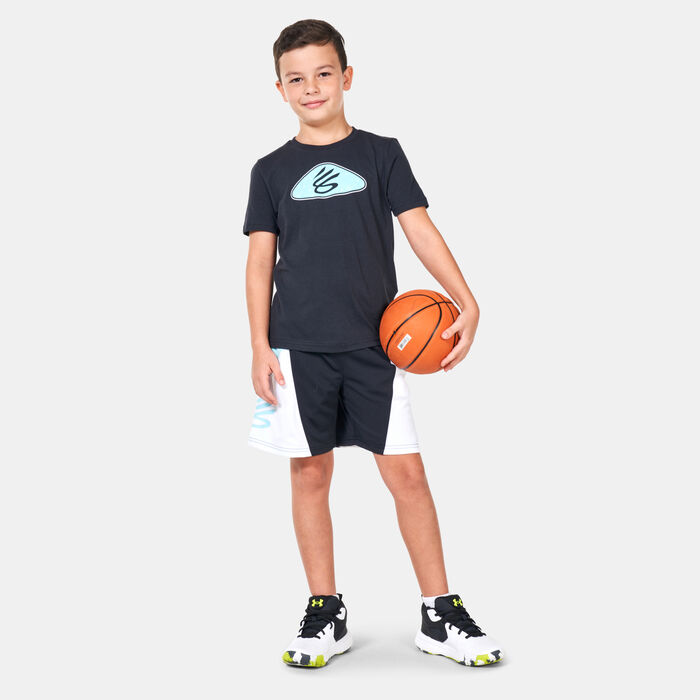 Under Armour Kids' Curry Logo T-Shirt (Older Kids) Black Under Armour Kids' Curry Logo T-Shirt (Older Kids) Black image number 2