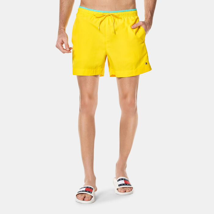 Tommy Hilfiger Men's Flag Recycled Swimming Shorts yellow Tommy Hilfiger Men's Flag Recycled Swimming Shorts yellow image number 0