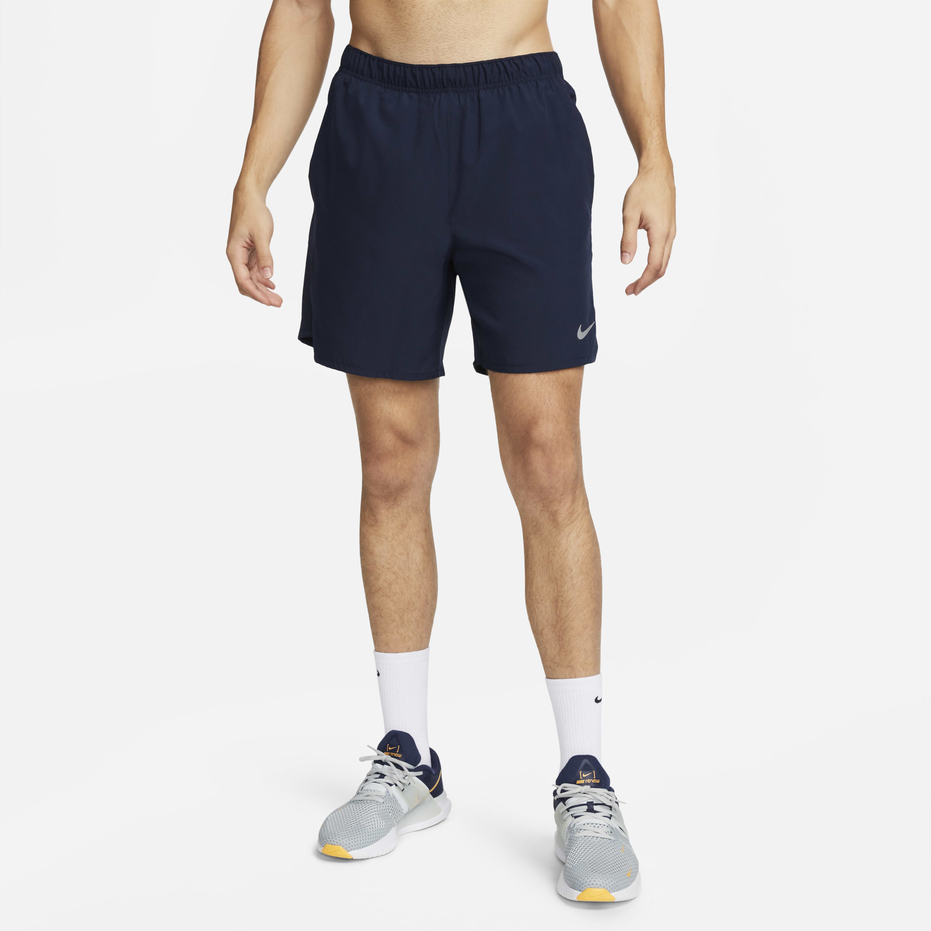 Men s Challenger Dri FIT 2 in 1 Running Shorts Blue Nike in Qatar SSS