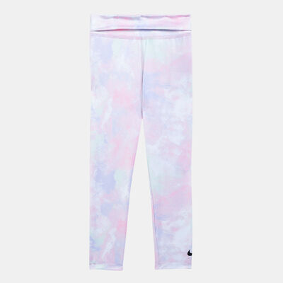 Nike Kids' Sky Dye Dri-FIT Leggings Red