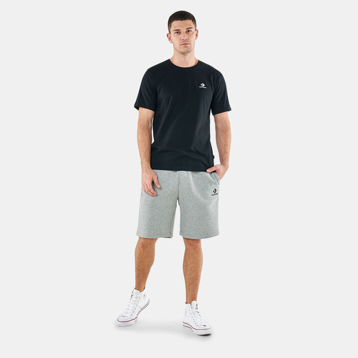 Converse Men's Embroidered Star Chevron T-Shirt Black Converse Men's Embroidered Star Chevron T-Shirt Black image number 2