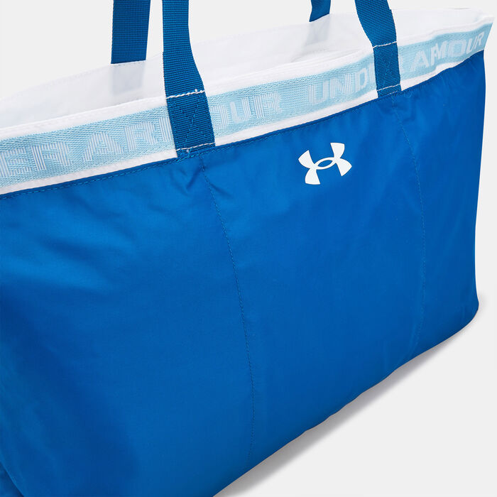 Under Armour Women's UA Favorite Tote Bag Blue Under Armour Women's UA Favorite Tote Bag Blue image number 3