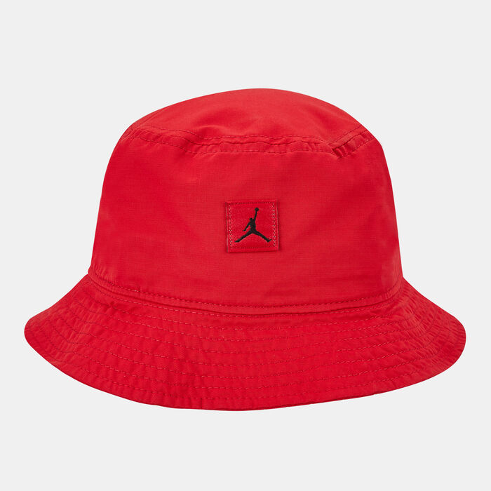 Jordan Men's Jumpman Washed Bucket Hat Red Jordan Men's Jumpman Washed Bucket Hat Red image number 0