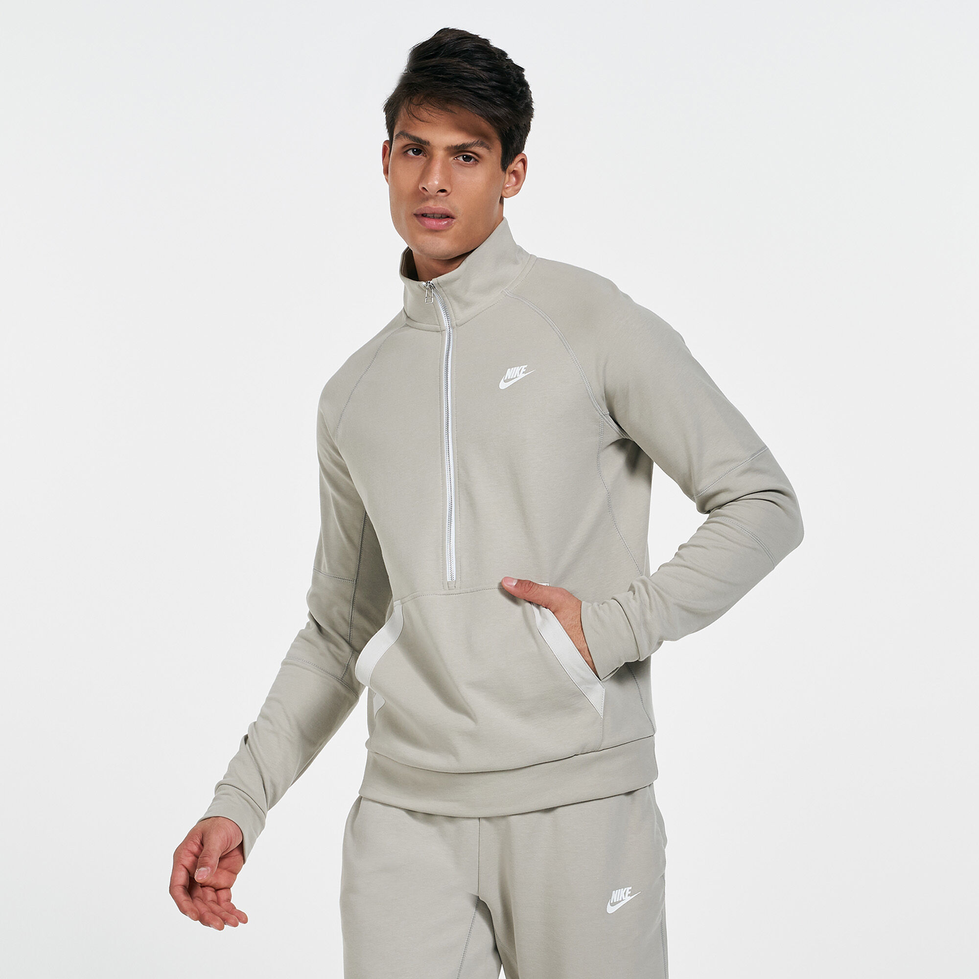 Nike modern grey tracksuit online