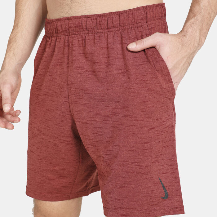Nike Men's Dri-FIT Hyperdry Yoga Shorts Red Nike Men's Dri-FIT Hyperdry Yoga Shorts Red image number 3