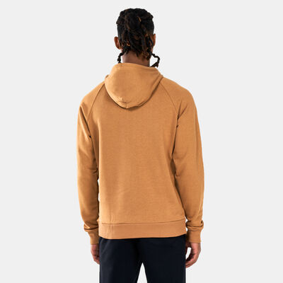 Under Armour Men's UA Rival Fleece Big Logo Pullover Hoodie Brown