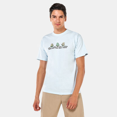 Vans Men's Happy Mushrooms T-Shirt Blue