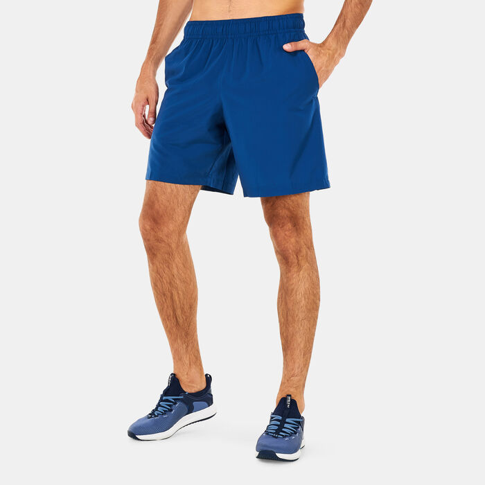 Under Armour Men's UA Woven Graphic Shorts Blue Under Armour Men's UA Woven Graphic Shorts Blue image number 0