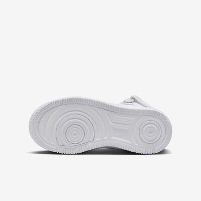Nike Kids' Air Force 1 Mid EasyOn Shoes White Nike Kids' Air Force 1 Mid EasyOn Shoes White