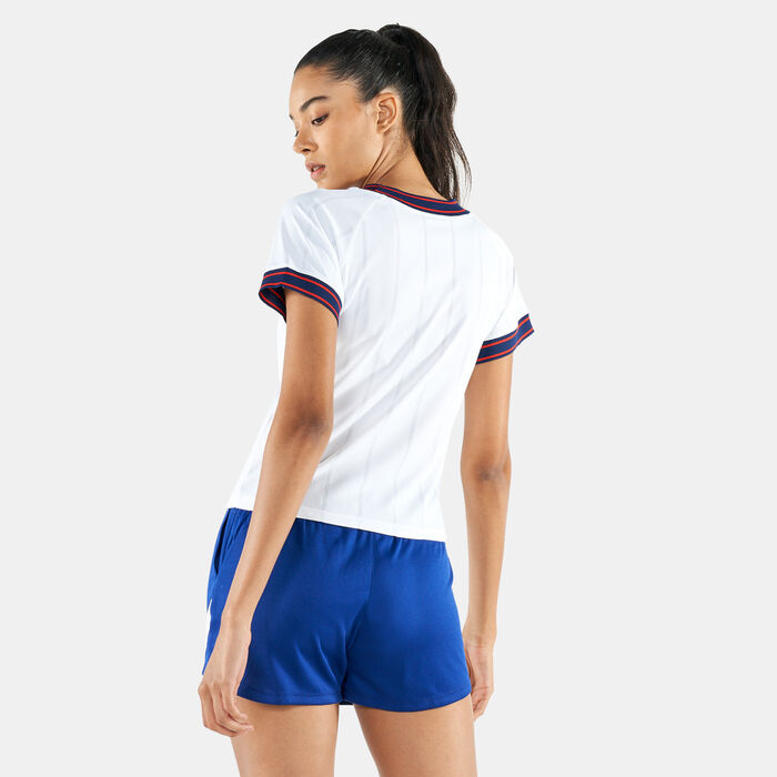 Nike Women's Dri-FIT Slam Tennis Top White Nike Women's Dri-FIT Slam Tennis Top White image number 1